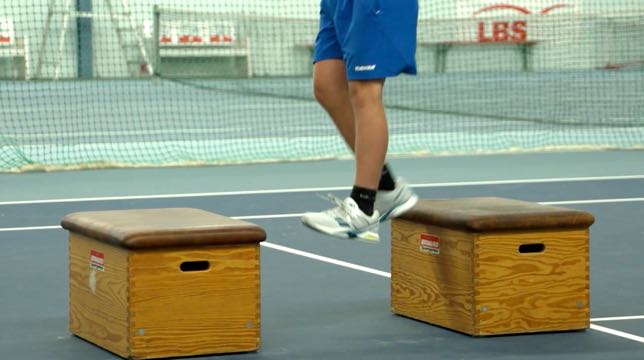 Basic Speed – Reactive Jumps with Two Boxes